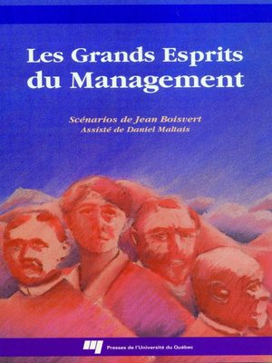 cover image of Les grands esprits du management